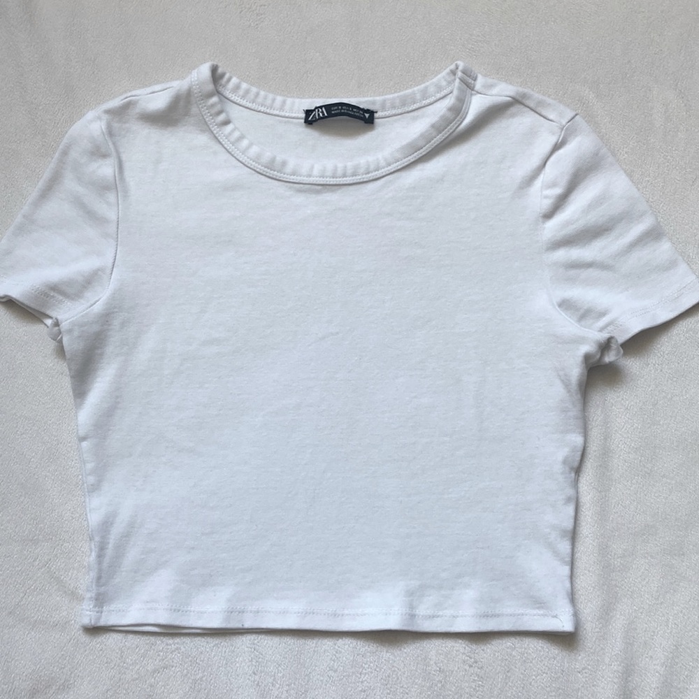 Zara white shirt